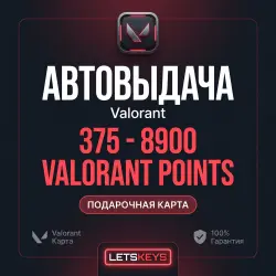Подарочная Карта Valorant Points · 375-8900 · TR