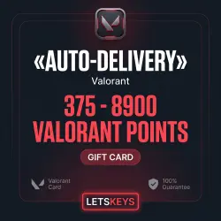 Valorant Points Gift Card · 375-8900 · TR