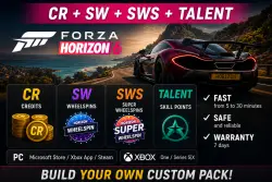 FH6 • CREDITS SUPER WHEELSPINS CARS SKILLS FORZA HORIZON 6