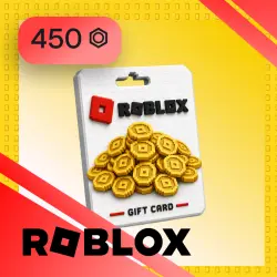 Roblox - 450 Робуксов - Код Пополнения