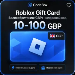 Roblox Gift Card Великобритания (GBP) - цифровой код