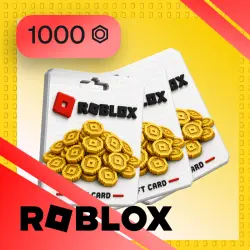 Roblox - 1000 Робуксов - Код Пополнения