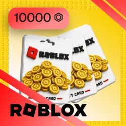 Roblox - 10000 Робуксов - Код Пополнения