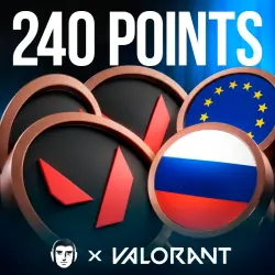 VALORANT POINTS RU 240 VP РОССИЯ АВТОВЫДАЧА