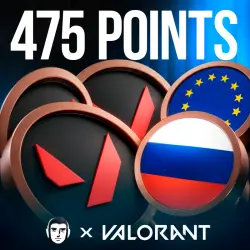 VALORANT POINTS RU 475 VP RUSSIA AUTODELIVERY