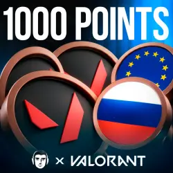 VALORANT POINTS RU 1000 VP РОССИЯ АВТОВЫДАЧА