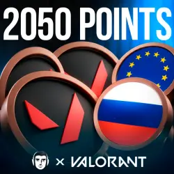 VALORANT POINTS RU 2050 VP РОССИЯ АВТОВЫДАЧА