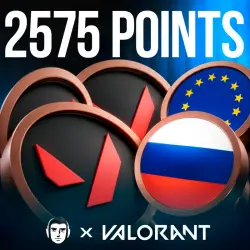 VALORANT POINTS RU 2575 VP РОССИЯ АВТОВЫДАЧА