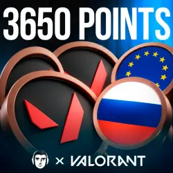 VALORANT POINTS RU 3650 VP РОССИЯ АВТОВЫДАЧА
