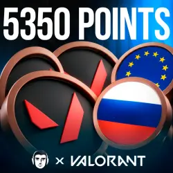 VALORANT POINTS RU 5350 VP RUSSIA AUTODELIVERY
