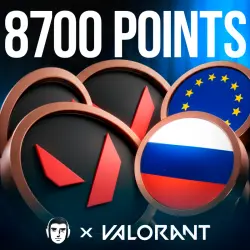VALORANT POINTS RU 8700 VP РОССИЯ АВТОВЫДАЧА
