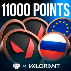 VALORANT POINTS RU 11000 VP РОССИЯ АВТОВЫДАЧА