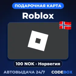 Roblox Gift Card NO (NOK) - подарочная карта, лот №206790