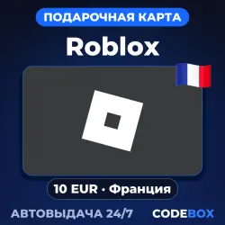 Roblox Gift Card FR (EUR) - подарочная карта, лот №206791
