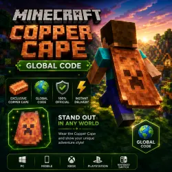 Плащ Minecraft COPPER CAPE | КЛЮЧ АКТИВАЦИИ