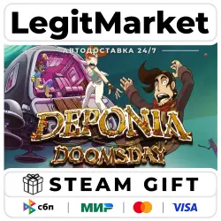 Deponia Doomsday / Steam АВТО / РУ + МИР