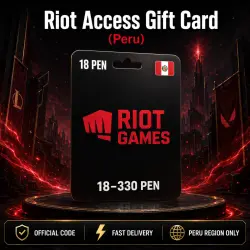 Riot Access Gift Card (Перу) 18–330 PEN | Код пополнения