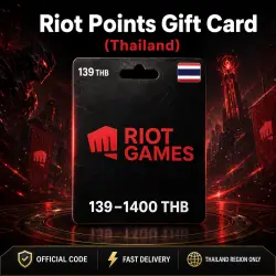 Riot Points Gift Card (Таиланд) 139–1400 THB | Код пополнения