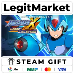 Mega Man X Legacy Collection / ROCKMAN X ANNIVERSARY COLLECTION / Steam АВТО / РУ + МИР