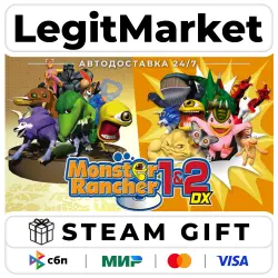 Monster Rancher 1 & 2 DX / Steam АВТО / РУ + МИР