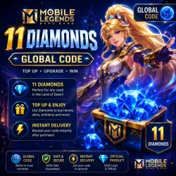 Mobile Legends 11 Diamonds КОД АКТИВАЦИИ ЛЮБОЙ РЕГИОН* БЕЗ РФ