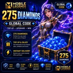 Mobile Legends 275 Diamonds КОД АКТИВАЦИИ ЛЮБОЙ РЕГИОН* БЕЗ РФ