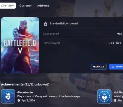 Аренда Battlefield V 14 дней Без Стим Гуарда EA Онлайн