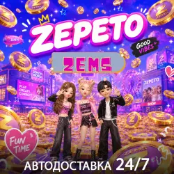 24/7 ZEPETO Zems Top-Up by ID