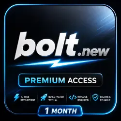 BOLT.NEW PRO | 26 МЛН ТОКЕНОВ | 1 МЕСЯЦ | ПРЕМИУМ ПОДПИСКА | ДОСТАВКА 24/7