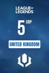 League of Legends 5 GBP / Official Ключ / Украина | АВТОВЫДАЧА 24/7