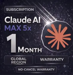 CLAUDE MAX 5x Fable 5 | NO REVOKES | DIRECT UPGRADE ON YOUR ACCOUNT