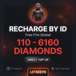 Free Fire · AUTO 24/7 · by ID · 110-6160 · GLOBAL