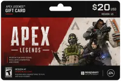 Apex Legends gift codes - 20$ - US - Instant