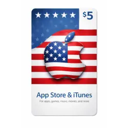 Apple iTunes & App Store Gift Card 5 USD