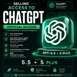 ChatGPT Business Workspace 5.5 + 5 PLUS Email Invite + Powerful Agents