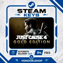 Just Cause 4 Gold Edition STEAM KEY WHOLE WORLD