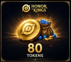 Honor of Kings - 80 Tokens - Global - Instant