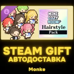 АВТО 24/7 | STEAM GIFT DLC | Mini Cozy Room : Lo-Fi - Hairstyle Pack