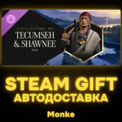 АВТО 24/7 | STEAM GIFT DLC | Sid Meier's Civilization VII: Tecumseh and Shawnee Pack
