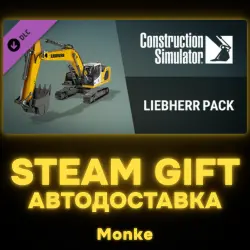 АВТО 24/7 | STEAM GIFT DLC | Construction Simulator - Liebherr Pack