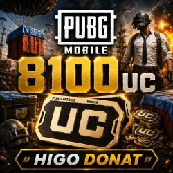 PUBG MOBILE | 8100 UC | пополнение по ID