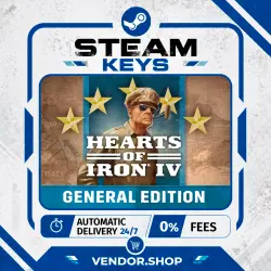 Hearts of Iron IV: General Edition STEAM KEY CIS/RU