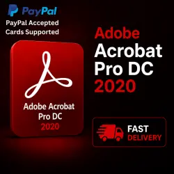 Adobe Acrobat Pro DC 2020 – PDF Editor – One-Time Purchase – Instant Delivery