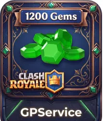1200 CRYSTALS | CLASH ROYALE | ANY ACCOUNT