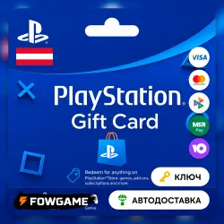 PSN карта пополнения | Австрия | 10EUR - 80EUR | АВТО ВЫДАЧА