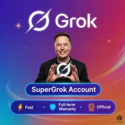 Grok SuperGrok 1-3M Ready-made Subscription | Full Warranty
