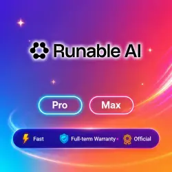 Runable AI Pro/Max 1-12M | Upgrade/Renewal | Warranty