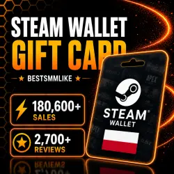 Steam Wallet Code Poland 25 PLN - 110 PLN