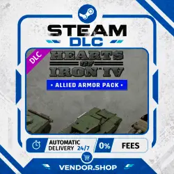 Cosmetic Pack - Hearts of Iron IV: Allied Armor DLC STEAM KEY CIS/RU