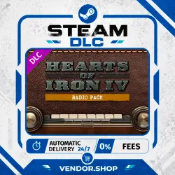 Music - Hearts of Iron IV: Radio Pack DLC STEAM KEY CIS/RU